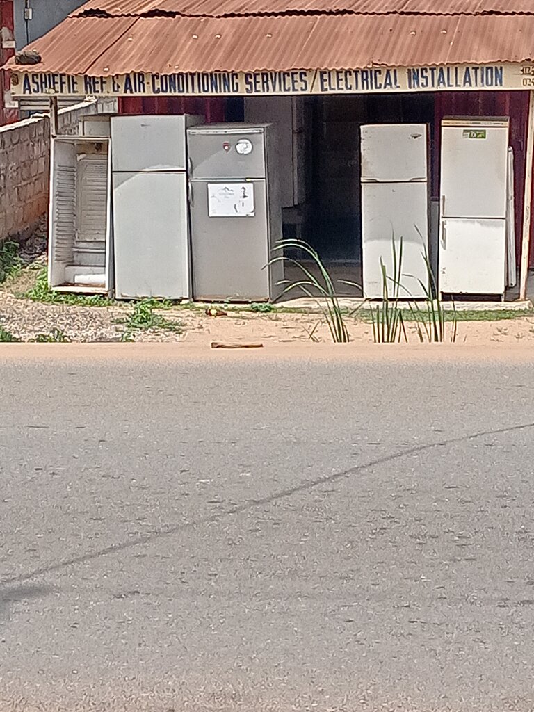 Industrial refrigerator repairs Ashiefie electrical installation, Earth, photo