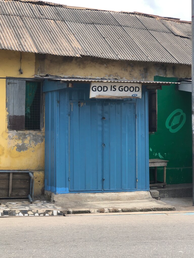 Grocery God is Good, Earth, photo