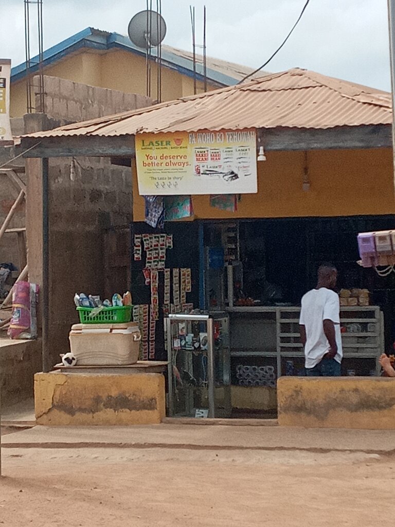 Grocery Fawo ho bor Nyame shop, Earth, photo