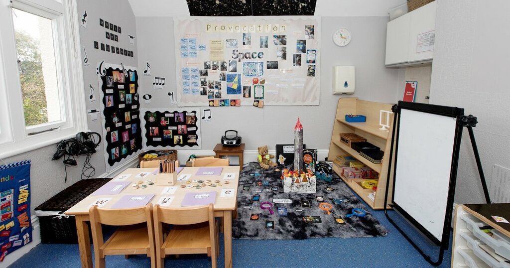 Kindergarten, nursery Busy Bees at Hartham Park, Hertfordshire County, photo