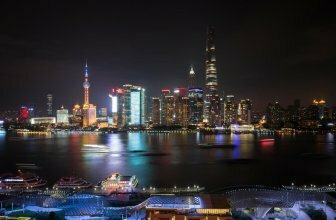 Внешний вид отеля Wanda Reign on the Bund в Пудуне, фото 2