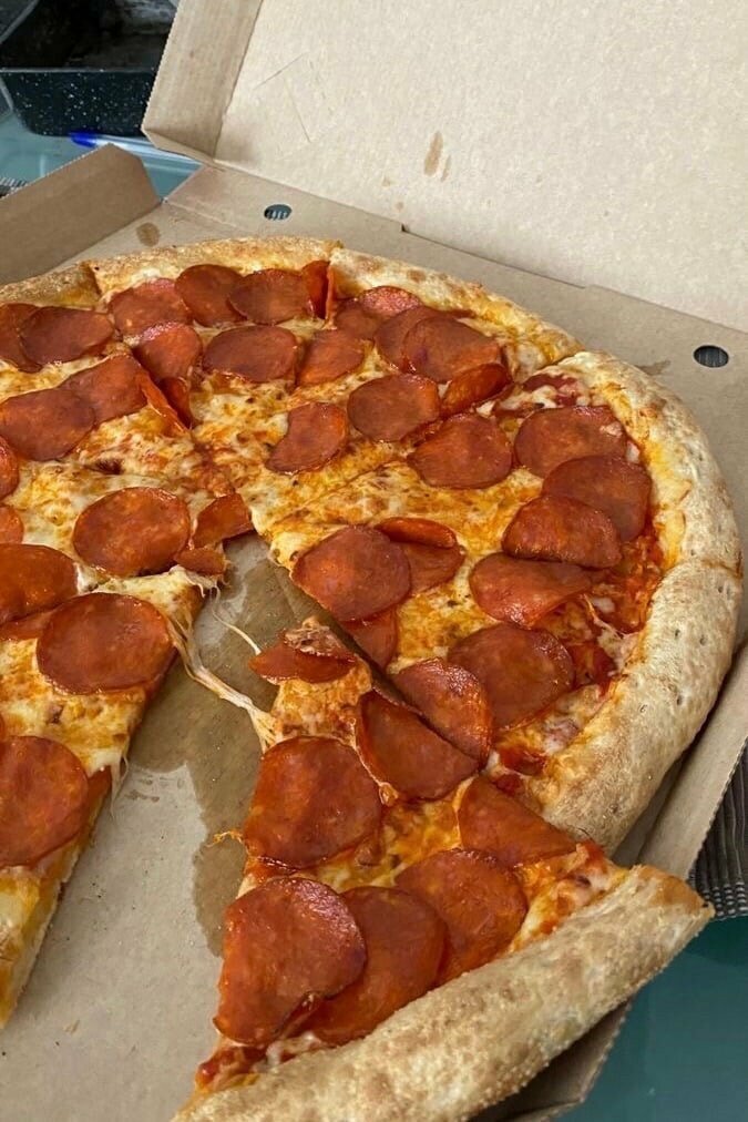 Fast food LamaDama pizza, Perm, photo