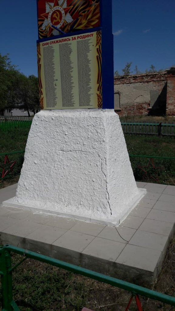 Monumento, memorial Погибшим воинам в Великой Отечественной войне, , foto