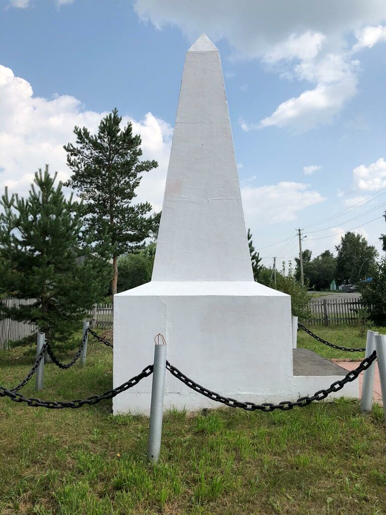 Monument, memorial Обелиск памяти воинов-односельчан, погибших в годы Великой Отечественной войны, Kemerovo Oblast, photo