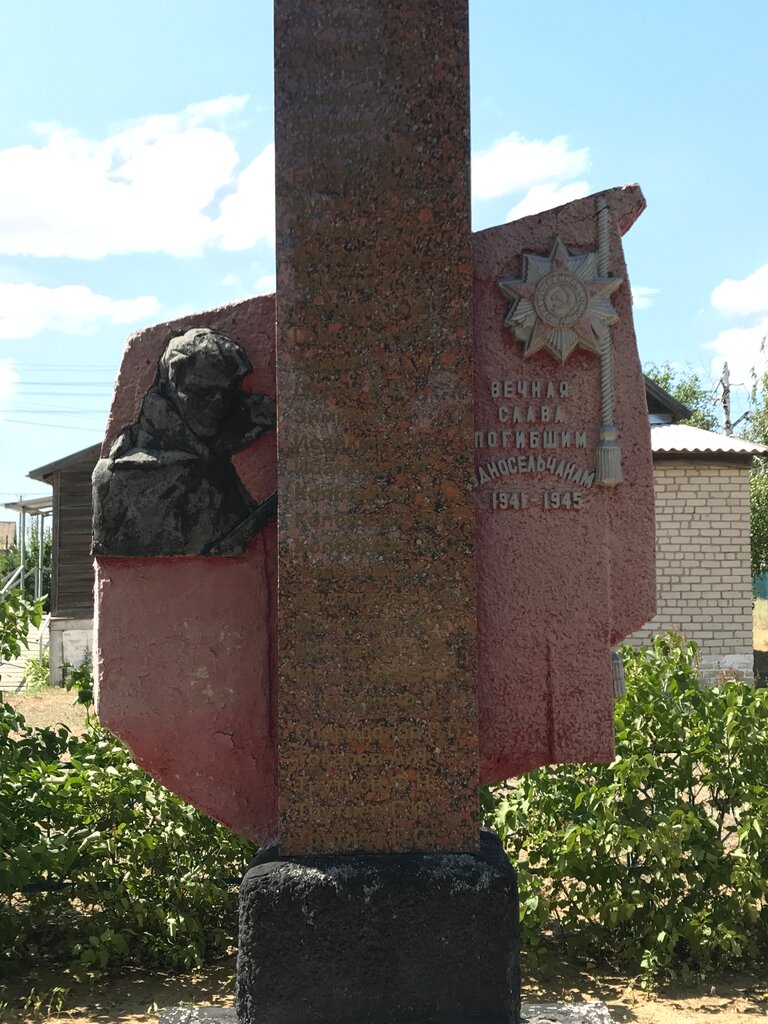 Памятник, мемориал Братская могила советских воинов, погибших в период Сталинградской битвы, Волгоградская область, фото