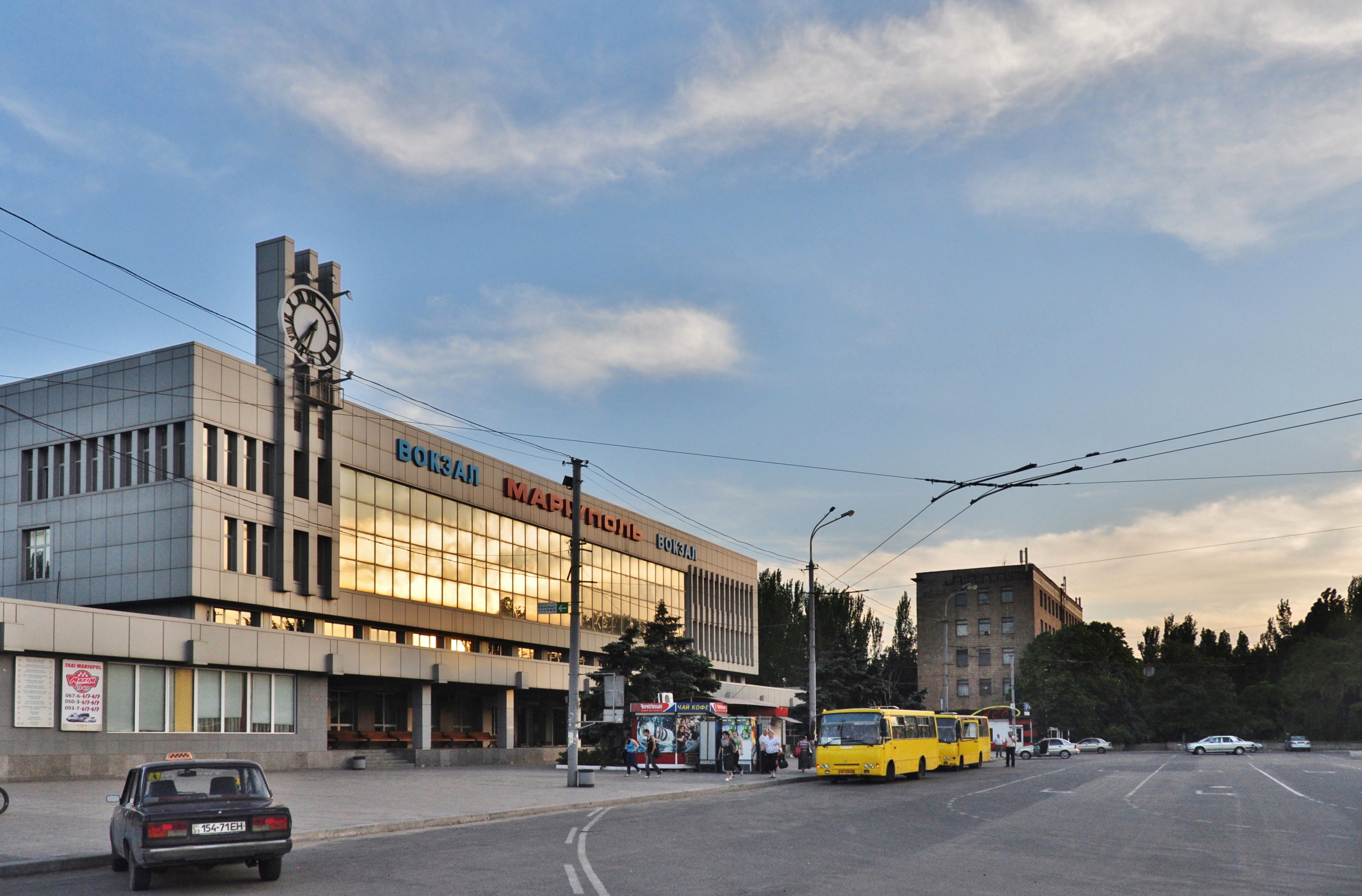 Вокзал мариуполь сегодня фото