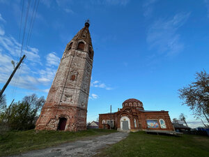 Колокольня Троицкой церкви (Ivanovo Region, Ilyinskiy rayon, selo Ankovo), landmark, attraction
