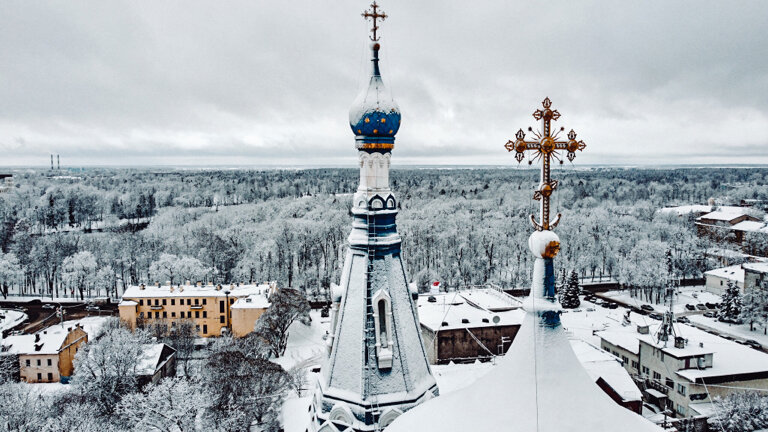 Православный храм Собор Покрова Пресвятой Богородицы, Гатчина, фото