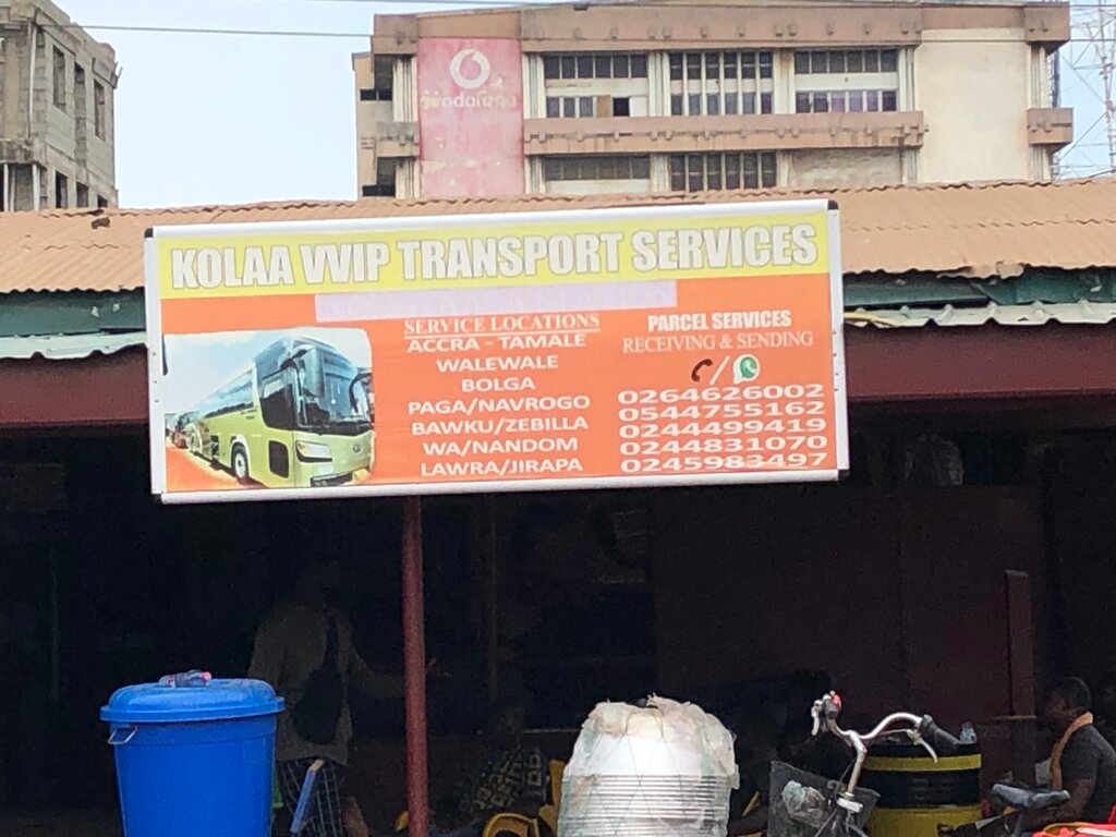 Bus depot Kolaa Vvip Transport Services, Accra, photo