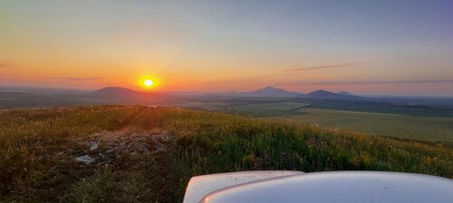 Mountain peak Гора Золотой курган 884 метра, Stavropol Krai, photo
