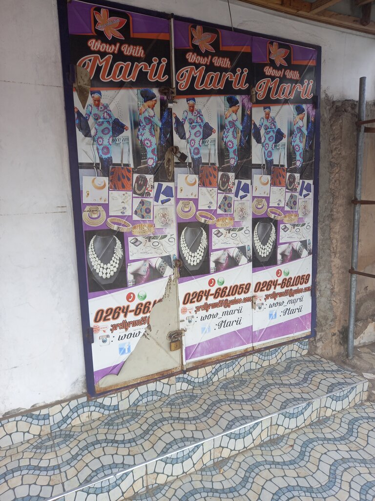 Jewelry store Wow with marri, Accra, photo