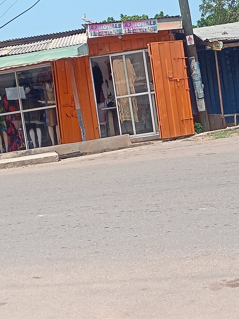 Clothing store Aj royals, Accra, photo