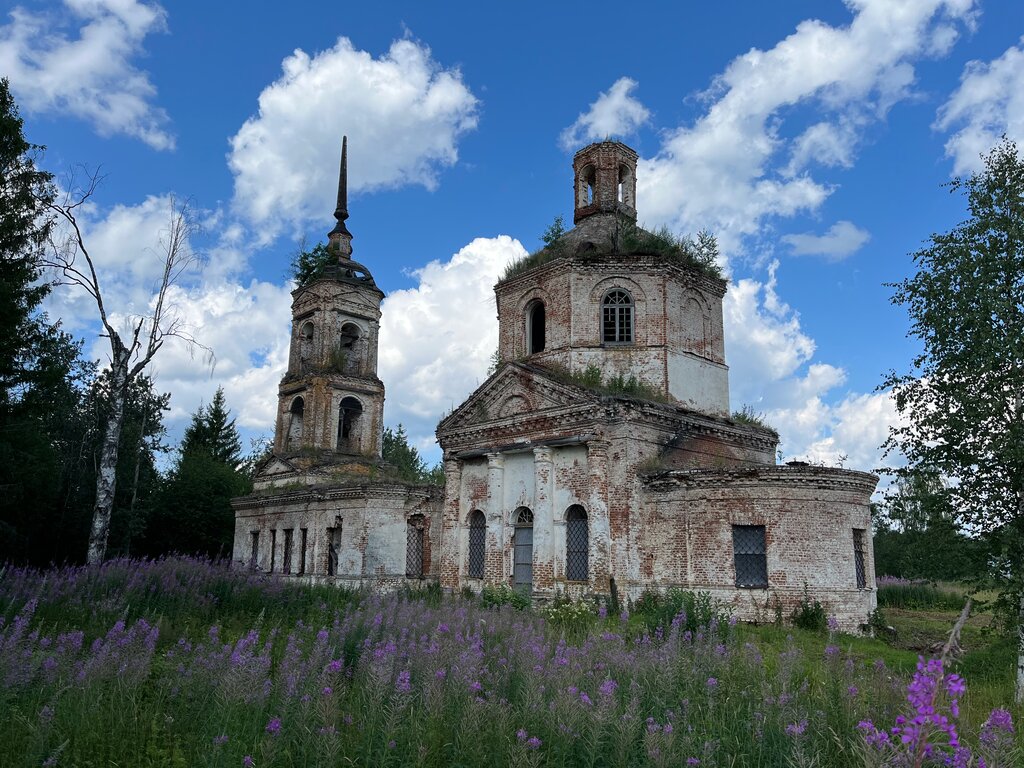 Orthodox church Tserkov Rozhdestva Khristova V Ilinskom, chto V Velikoy Pustyni, Kostroma Oblast, photo