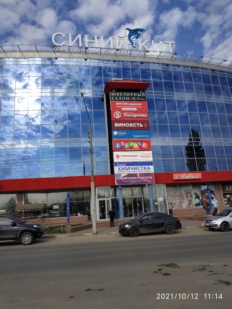 Синий кит просп победы 19а фото