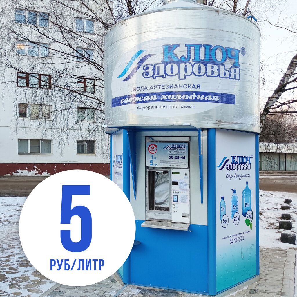 Продажа воды Ключ Здоровья, Кострома, фото