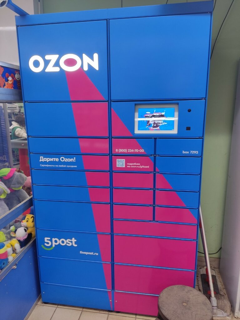 Parcel automat Ozon Box, Yaroslavl, photo