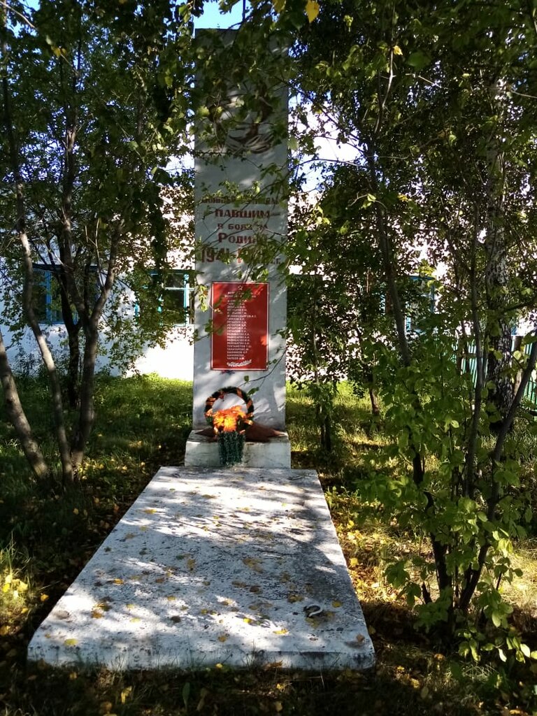 Памятник, мемориал Воинам-землякам, Омская область, фото