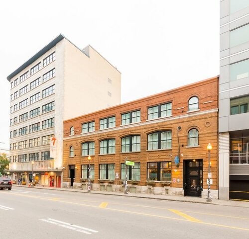 Гостиница Les Lofts de la Gare - by Les Lofts Vieux-Quebec в Квебеке