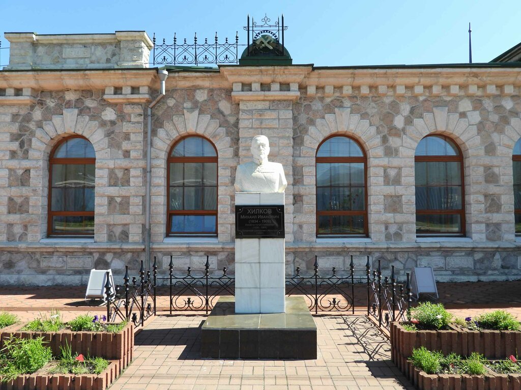 Monument, memorial Министру путей сообщения Российской империи, князю Михаилу Ивановичу Хилкову, Sljudyanka, photo