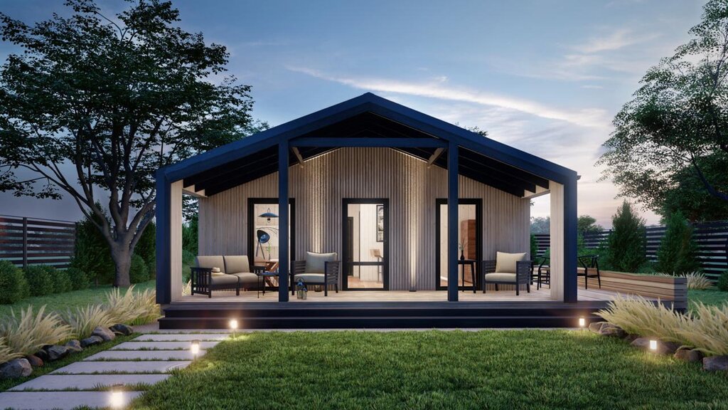 Дом 87м2 барнхаус Готовый Проект в Кирове Услуги Авито