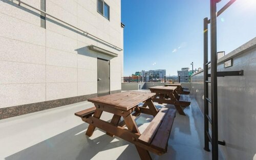 Гостевой дом Gangneung Nishi SPA Pension в Канныне