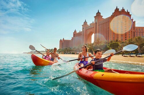 Внешний вид отеля Atlantis The Palm в Пальме Джумейре, фото 2