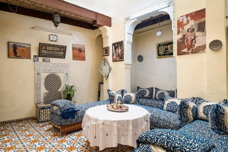 Гостиница Family Room for 6 Peoples Sunny Riad Inside Medina Fes El Bali в Фесе