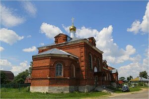 Церковь Успения Пресвятой Богородицы (Октябрьская ул., 83А, рабочий посёлок Ближне-Песочное), православный храм в Нижегородской области