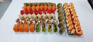 Sushi bar San-Sey (ulitsa Saltykova-Shchedrina, 44), barra de sushi