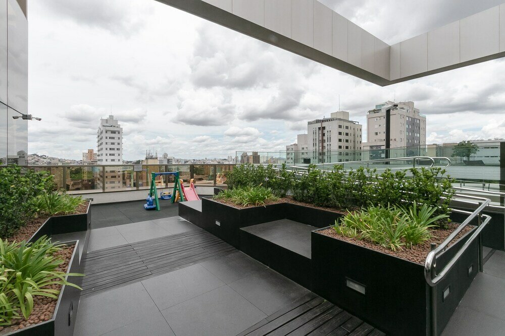 Фото Loft alto padrão com varanda