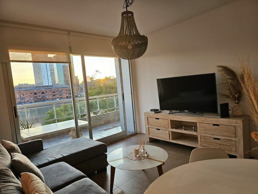 Фото Puerto Madero Vista Al Dique 2 Aambientes Terraza