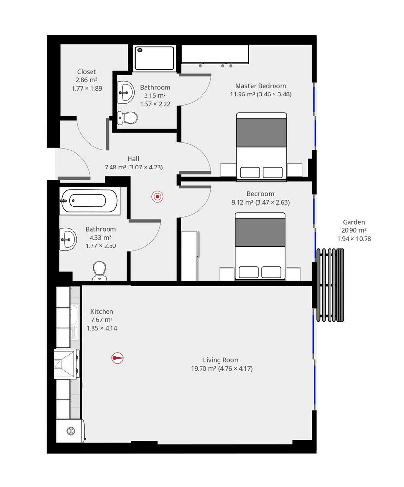 Фото Apartment Wharf – Water Gardens