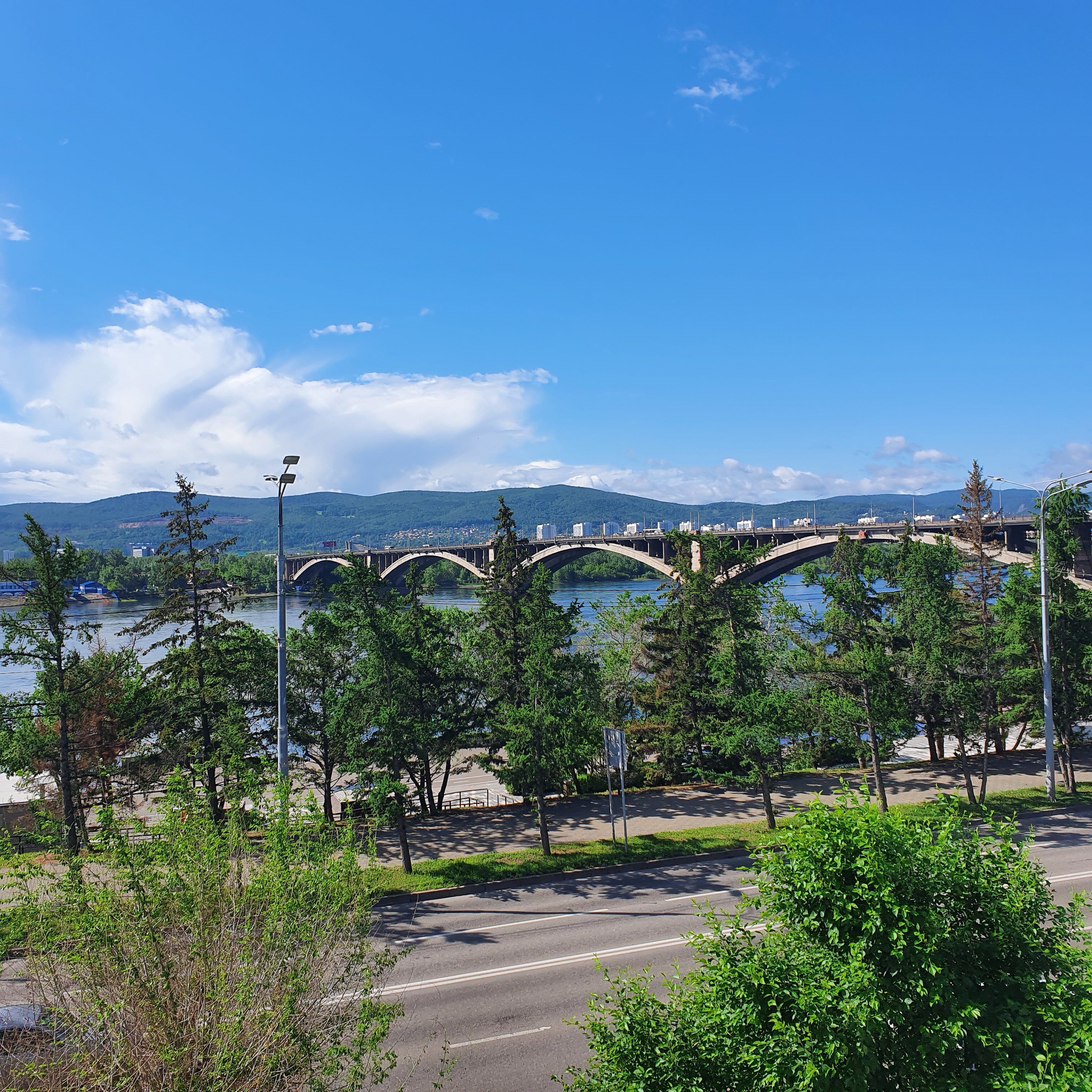 Фото Огни Енисея