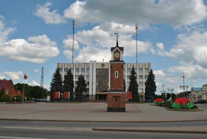 Башня с часами (Grodzienskaja Region, Shchuchyn, Svabody Square), atracción
