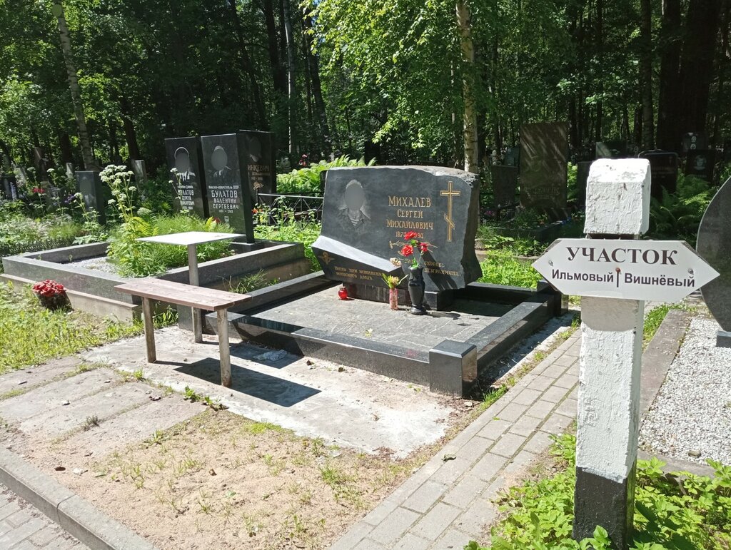 Cementerio Серафимовское кладбище, Ильмовая аллея, , foto