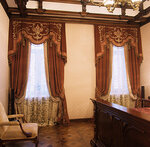 Salon Kameliya (Leninskaya Street, 168), curtains, curtain rods