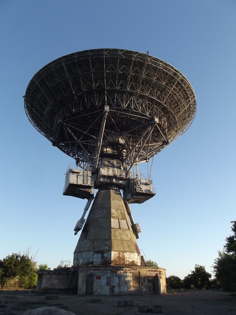 Landmark, attraction Радиотелескоп ТНА-400, Republic of Crimea, photo