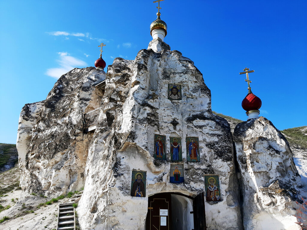 Orthodox church Tserkov Spasa Nerukotvornogo Obraza V Kostomarovskom Spasskom monastyre, Voronezh Oblast, photo