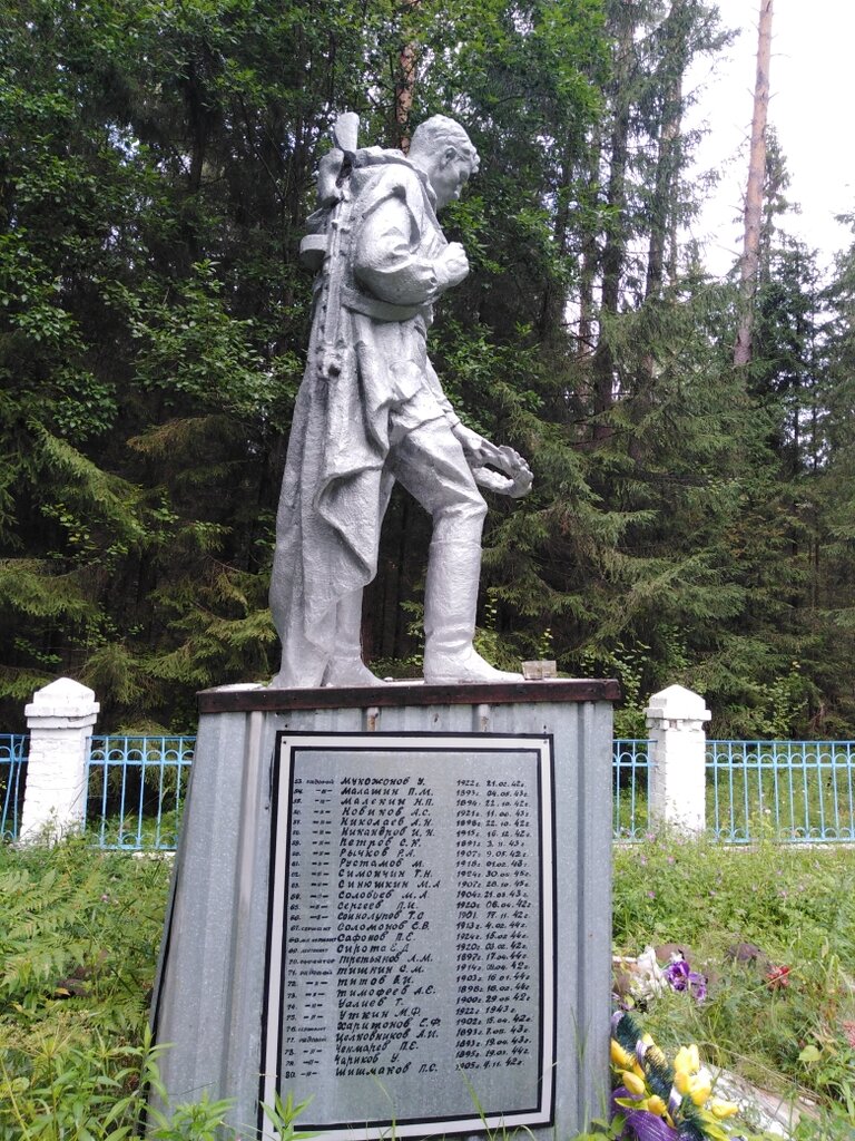 Monument, memorial Братская могила воинов, павших в Великой Отечественной войне, Tver Oblast, photo