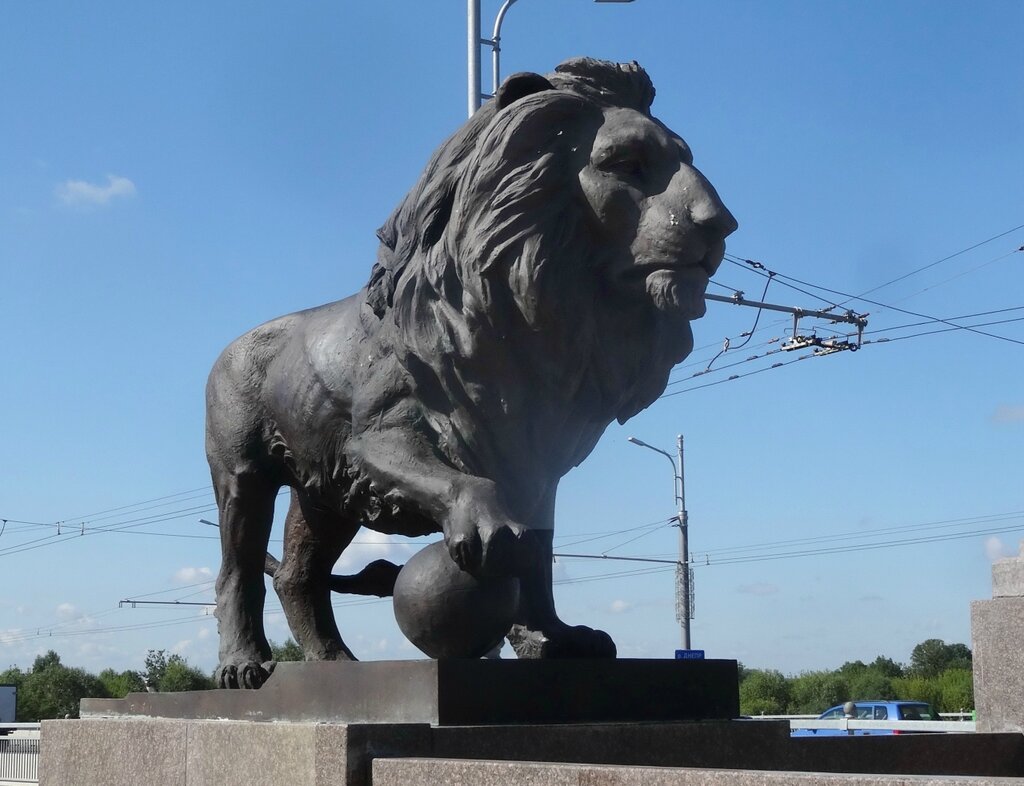 Лев, жанровая скульптура, Могилёв, улица Миронова - Яндекс Карты