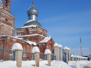 Церковь Успения Пресвятой Богородицы (Республика Татарстан, Пестречинский район, Богородское сельское поселение, село Богородское), православный храм в Республике Татарстан