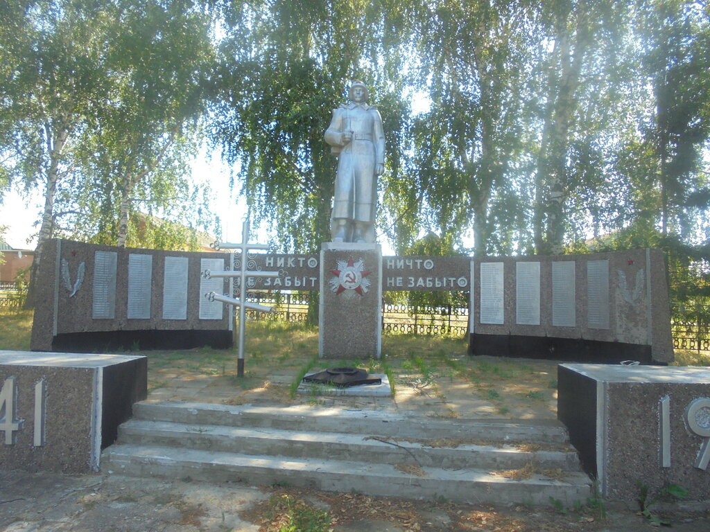 Monument, memorial Обелиск воинам, погибшим в годы Великой Отечественной войны, Republic of Mordovia, photo
