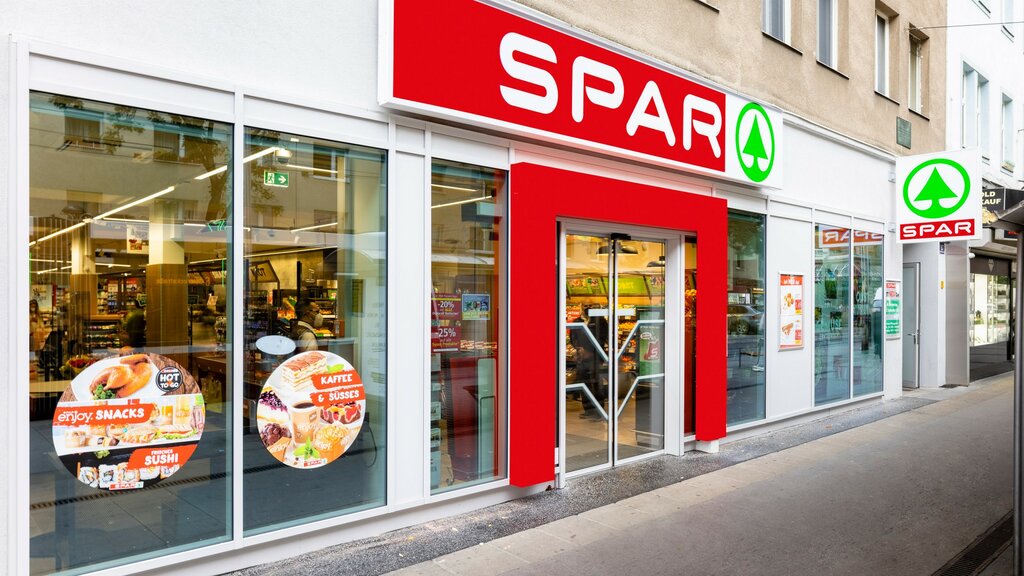 Süpermarket Spar, Viyana, foto