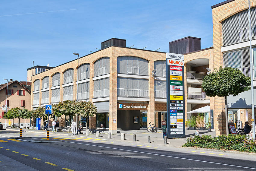 Shopping mall Neudorf Center Cham, Switzerland, photo