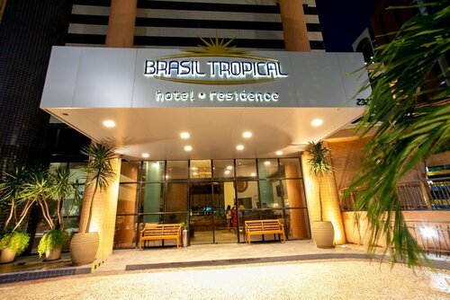 Внешний вид отеля Hotel Brasil Tropical в Форталезе, фото 1