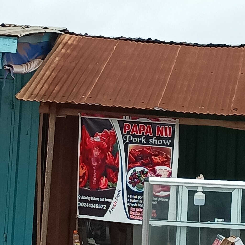 Canteen Paa nii pork show, Earth, photo