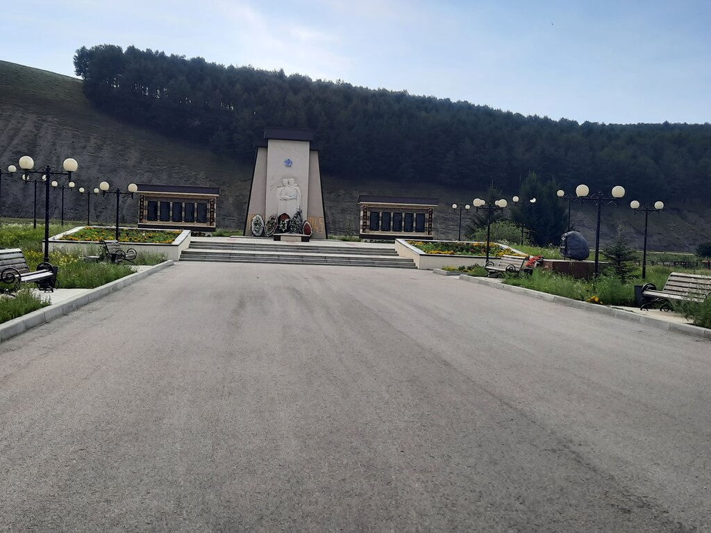 Monument, memorial Павшим аульчанам в годы Великой Отечественной войны, Karachay‑Cherkess Republic, photo