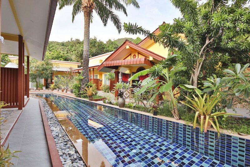 Гостиница Oyo 75342 Ban Elephant Blanc Bungalow