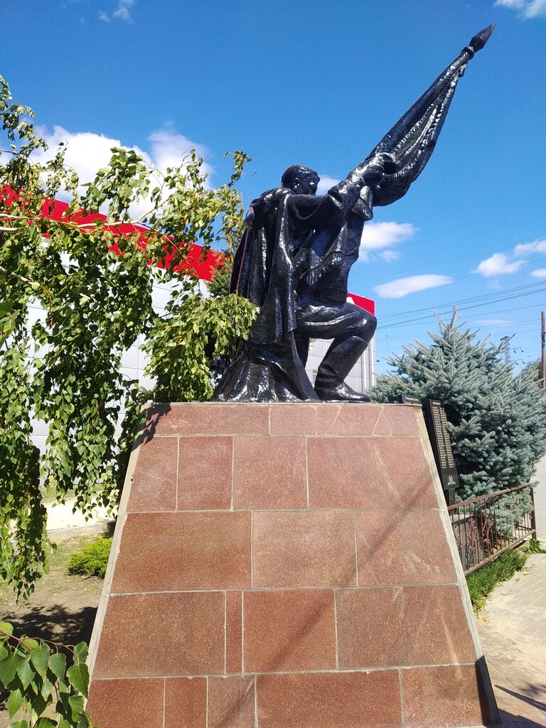 Monument, memorial Воинам, погибшим за освобождение хутора, Rostov Oblast, photo