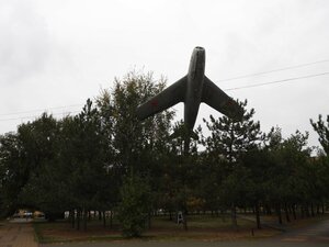 Истребитель МиГ-15 (Rostov Region, Bataysk, skver Aviatorov), monument to technology